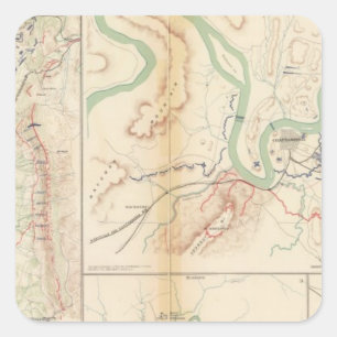 Chattanooga Square Sticker