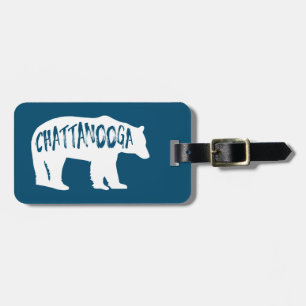 Chattanooga Tennessee Bear Luggage Tag