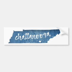 Chattanooga Tennessee Bumper Sticker