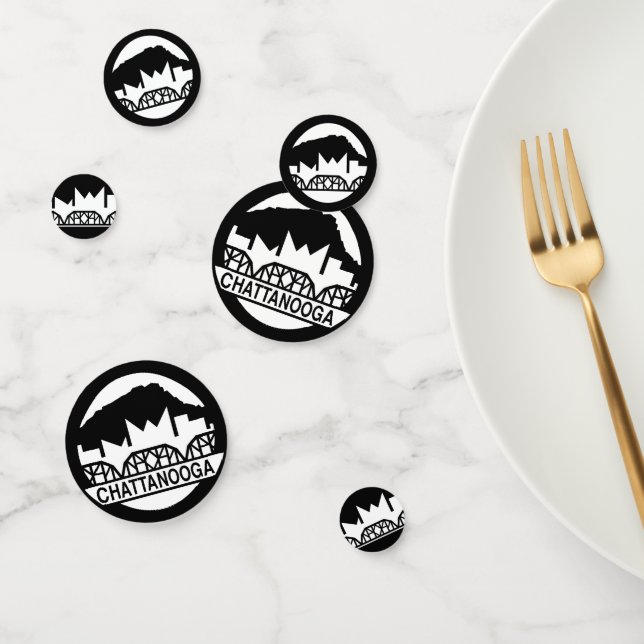 Chattanooga Tennessee Confetti (Group)