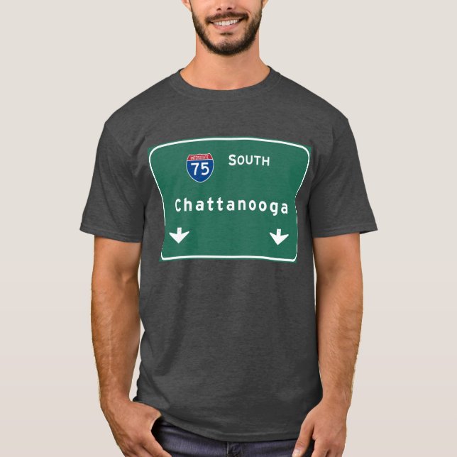 Chattanooga Tennessee Interstate Highway Freeway : T-Shirt (Front)
