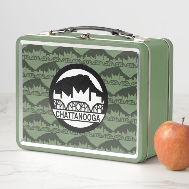 Chattanooga Tennessee Metal Lunchbox (In Situ)