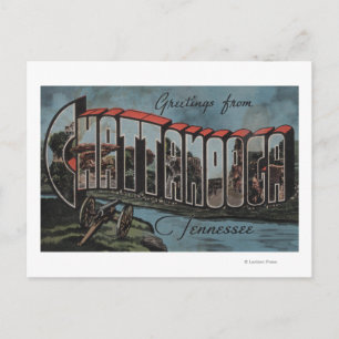 Chattanooga, Tennessee (River Scene) Postcard