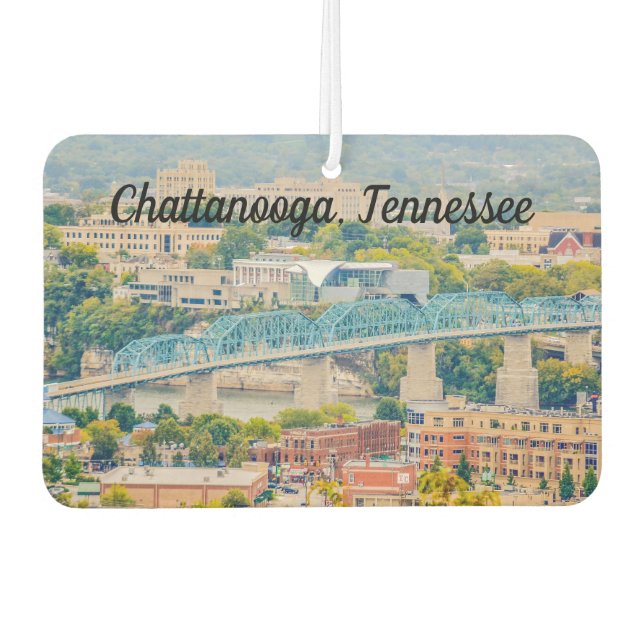Chattanooga, Tennessee Skyline Car Air Freshener (Front)