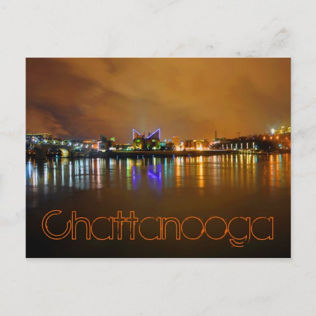 Chattanooga, Tennessee, U.S.A. Postcard (Front)