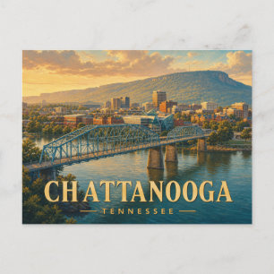 Chattanooga Tennessee Vintage Travel Postcard