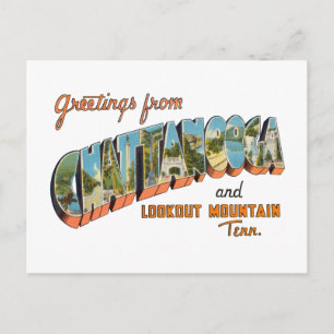 Chattanooga TN Postcard