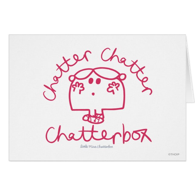 Chatter Chatter Chatterbox (Front Horizontal)
