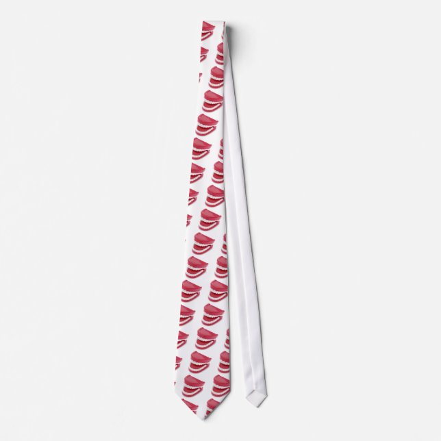 Chattering Teeth Tie (Front)