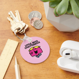 Chatting With Little Miss Chatterbox Key Ring