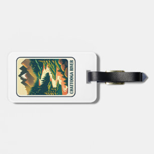 Chattooga River South Carolina Colours Luggage Tag