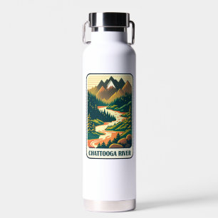 Chattooga River South Carolina Colours Water Bottle
