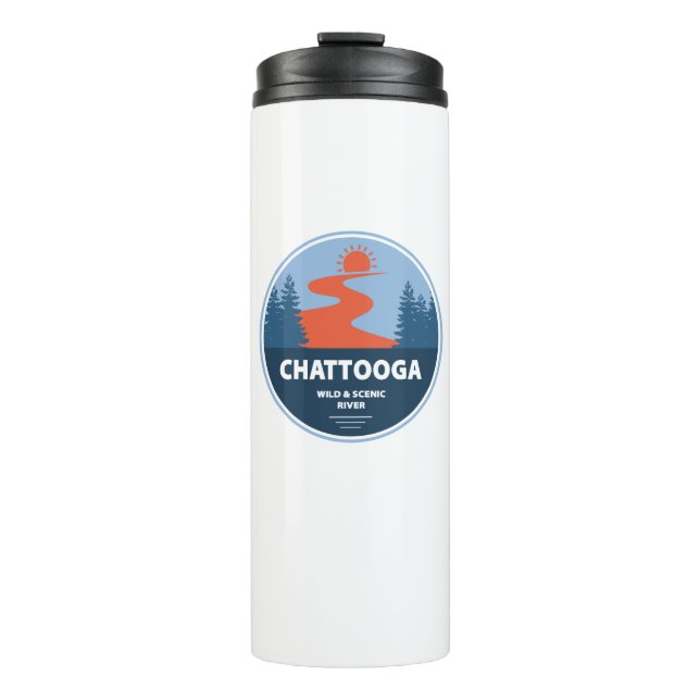 Chattooga Wild And Scenic River Thermal Tumbler (Front)