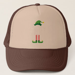 Chatty Elf Matching Family Group Christmas Party Trucker Hat
