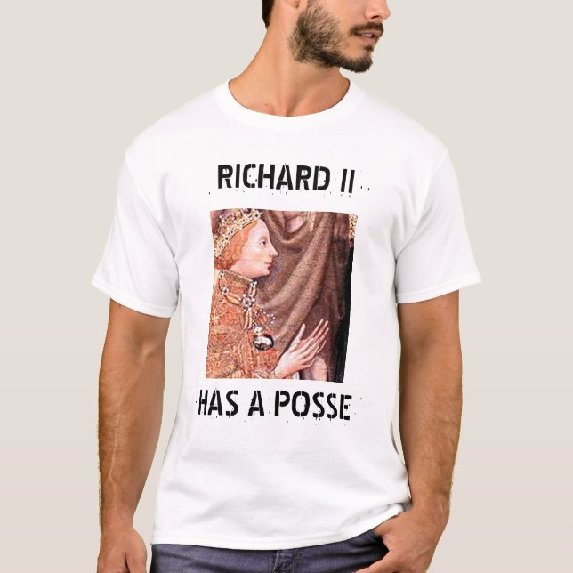 Chaucer Blog: RICHARD'S POSSE T-Shirt (Front)