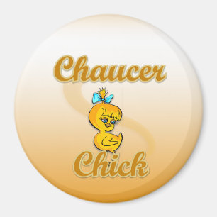 Chaucer Chick Magnet