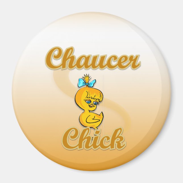 Chaucer Chick Magnet (Front)