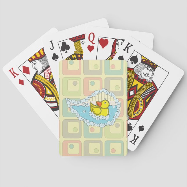 Chaucer the Rubber Duck Classic Playing Cards (Back)