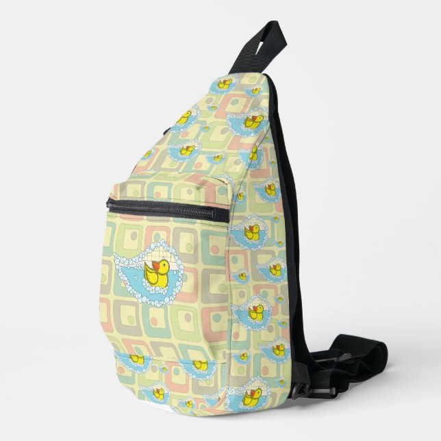 Chaucer the Rubber Duck Sling Bag (Right Corner)