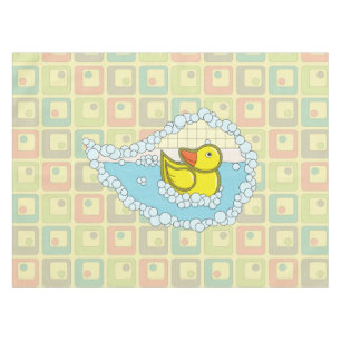 Chaucer the Rubber Duck Tablecloth