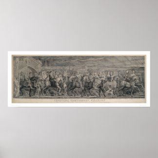 Chaucer's Canterbury Pilgrims (1219) Poster