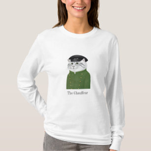 CHAUFFEUR CAT Women's Basic Long Sleeve T-Shirt 