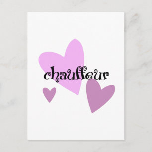 Chauffeur Postcard