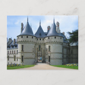 Chaumont sur Loire Castle Postcard