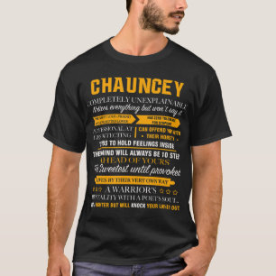 CHAUNCEY complete unexplainable name shirt father