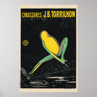 Chaussures J.B. Torrilhon Vintage Poster 1920