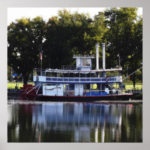Chautauqua Belle on Lake Chautauqua Poster
