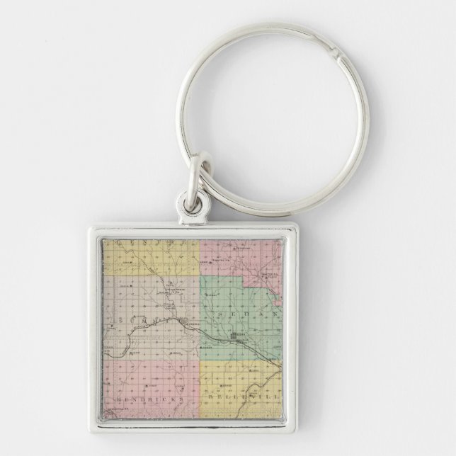 Chautauqua County, Kansas Key Ring (Front)