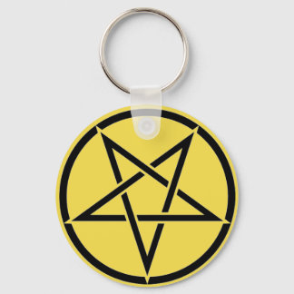 Chaveiro Básico Pentagrama Invertido Key Ring