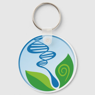 Chaveiro com símbolo da biologia key ring