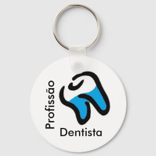 Chaveiro Profession Dentist Key Ring