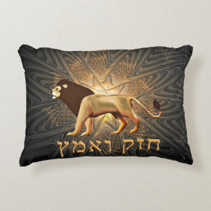 Chazak Ve'ematz Decorative Cushion