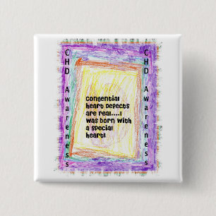 CHD Awareness Button