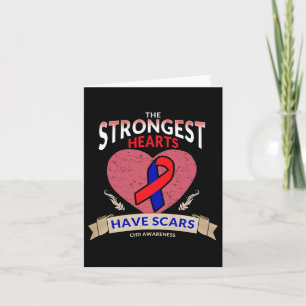 Chd Awareness Congenital Heart Disease Quote  Card