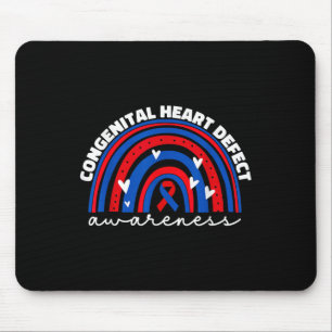 Chd Congenital Heart Defect Awareness Month For Ki Mouse Pad