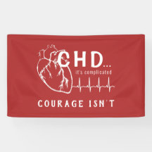 CHD Heart Sketch EKG Event Banner