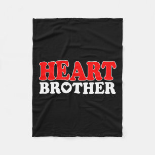 Chd Warrior Brother Congenital Heart Disease Bro  Fleece Blanket