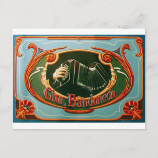 Che, bandoneon postcard
