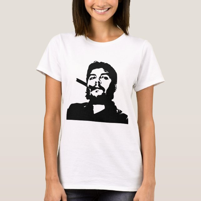 Che Guevara, Comandante, Revolution, Cuba, Havana T-Shirt (Front)