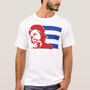 Che Guevara Cuban Flag  T-Shirt