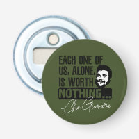 Che Guevara Quote - Each Alone Worth Nothing