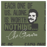 Che Guevara Quote - Each Alone Worth Nothing