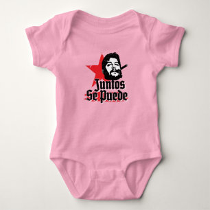Che Guevara Revolutionary Quote Juntos Se Puede Baby Bodysuit