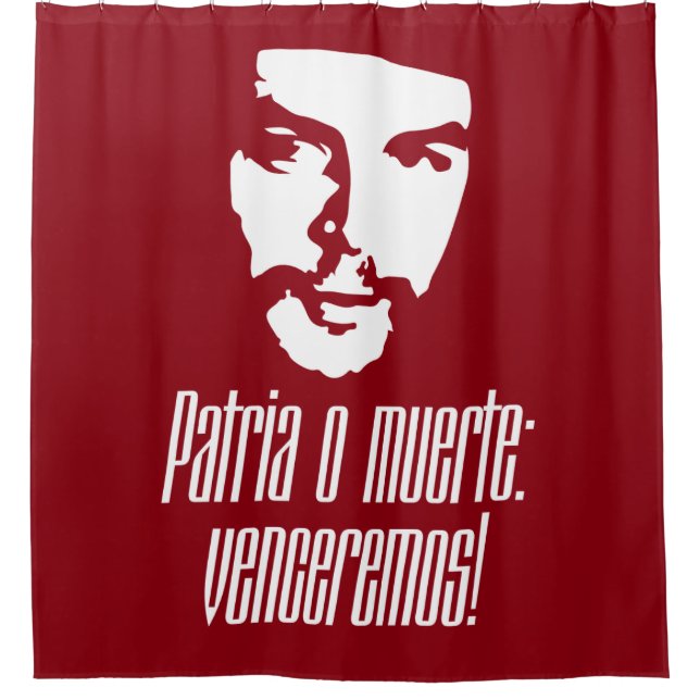 Che Guevara Shower Curtain (Front)