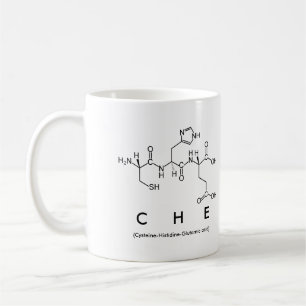 Che peptide name mug