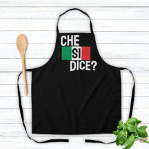 Che Si Dice? - "What's Up?" Italian Saying Black